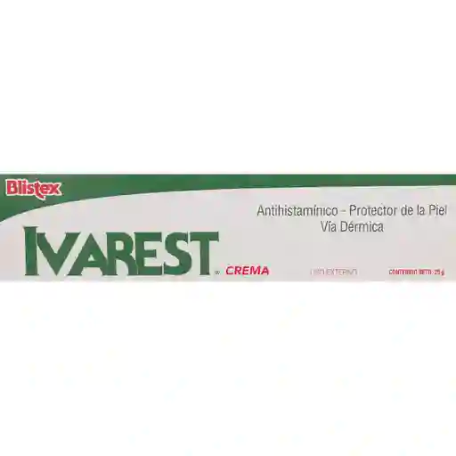 Ivarest Antihistamínico Crema 