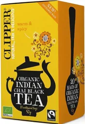 Clipper Té Orgánico Indian Chai en Sobres
