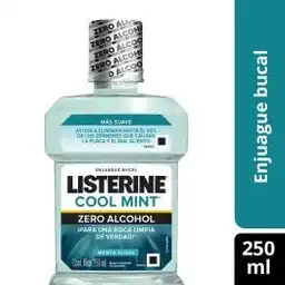 Listerine Enjuague Bucal Cool Mint Zero Alcohol