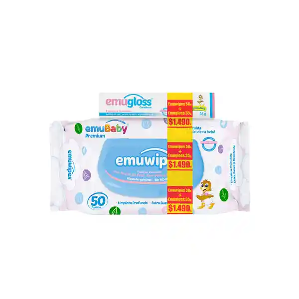 Emuwipes Toallitas Húmedas y Pomada Emugloss