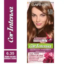 Garnier-Nutrisse Tinte Coloración Intensa 6.35 Rubio Oscuro Dorado Caoba