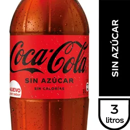 Coca-Cola Bebida Gaseosa sin Azúcar 