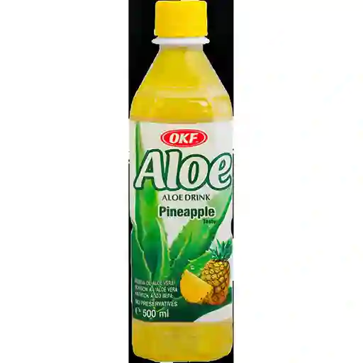 OKF Bebida de Aloe Vera Sabor a Piña