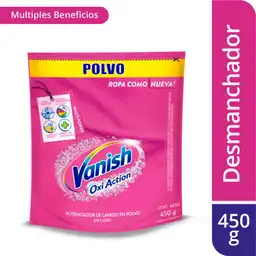 Vanish Quitamanchas Polvo Rosa Repuesto 450gr