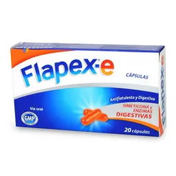 Flapex-e Antiflatulento en Cápsulas