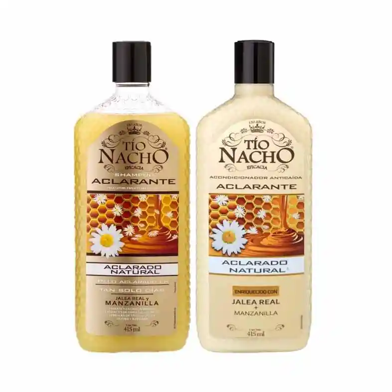  Tio Nacho Shampoo Aclarado Natural + Acondicionador 