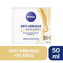 Nivea Crema Facial de Día Anti-Arrugas + Revitalizante 55+