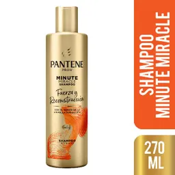Pantene Shampoo Miracle Fuerza & Reconstrucción 