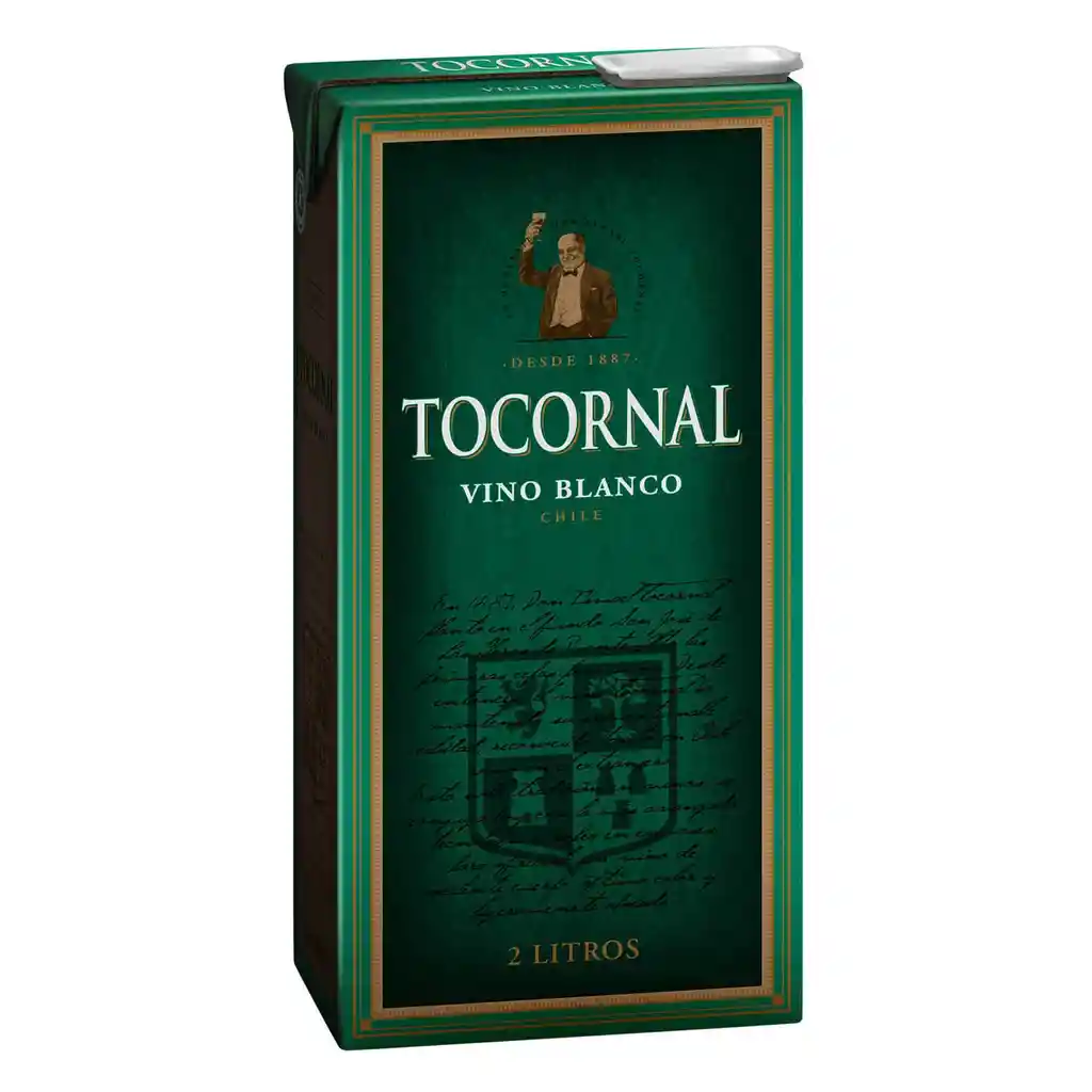 Tocornal Vino Blanco en Caja 2 L