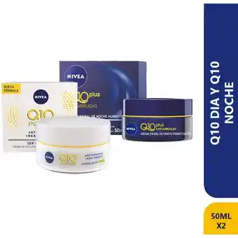 Nivea Crema Q10 Antiarrugas Día + Noche