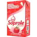 Soprole Leche Semidescremada Sabor Frutilla