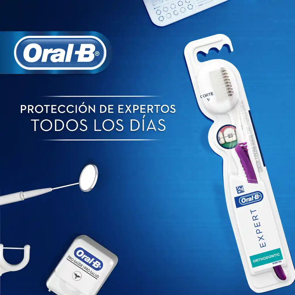 Oral-B Cepillo Dental Expert Orthodonticx