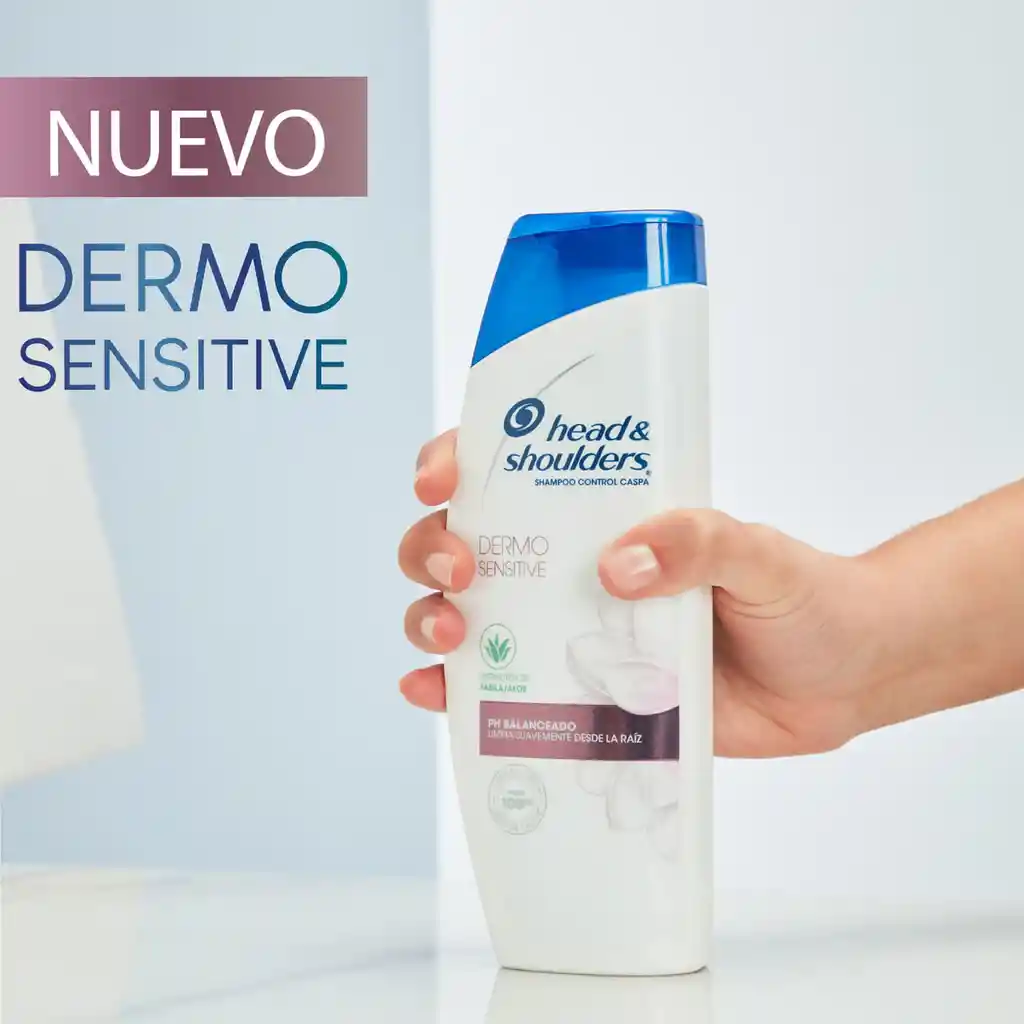 Head & Shoulders Shampoo Dermo Sensitive con Extractos de Sábila y Aloe