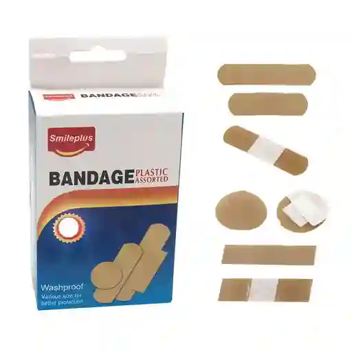 Smileplus Curitas Bandage Plastic Assorted 