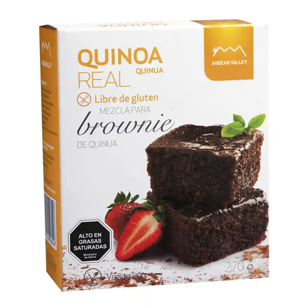 Andean Valley Mezcla Brownie Valle De Quinoa