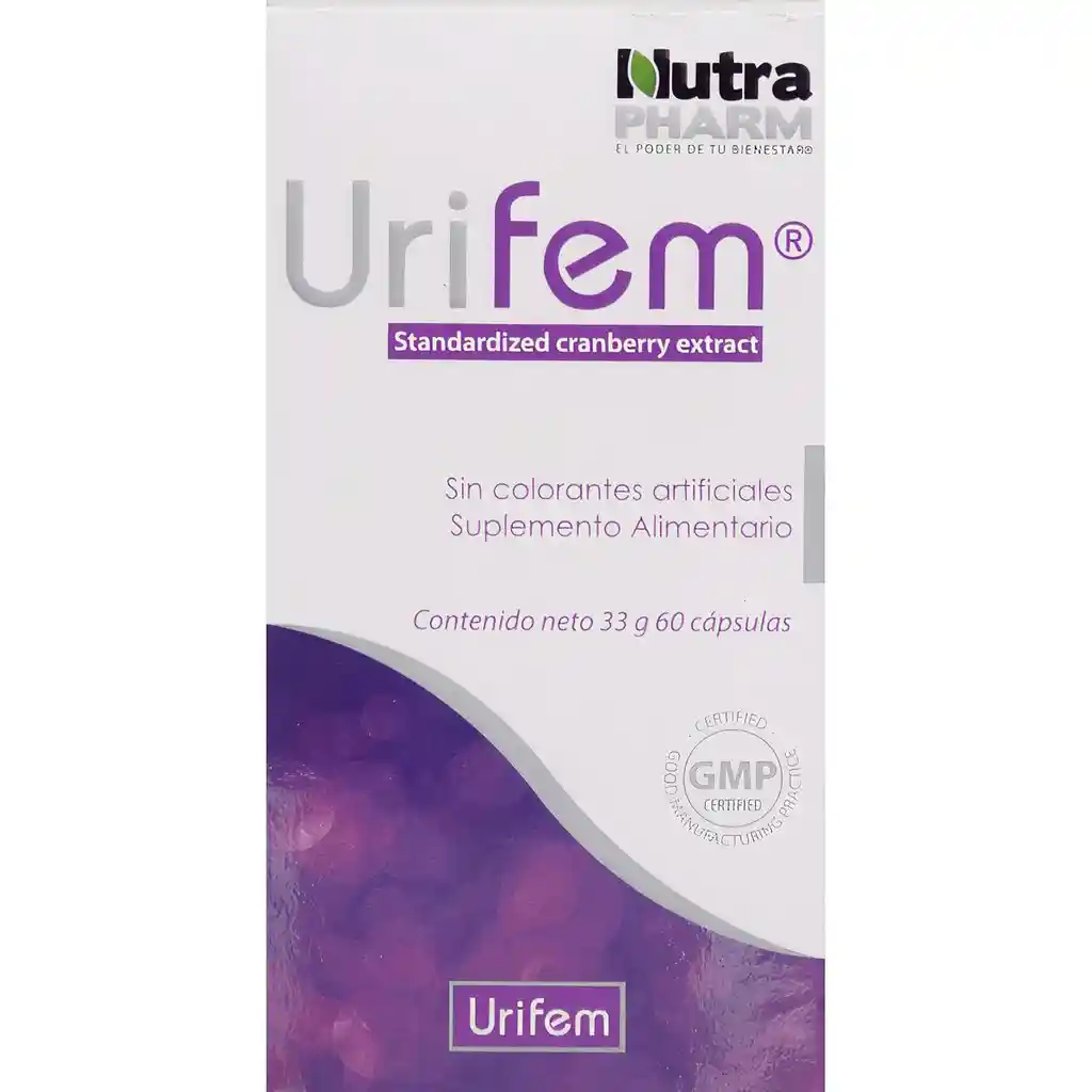 Urifem Natural Mujer Cap. 60