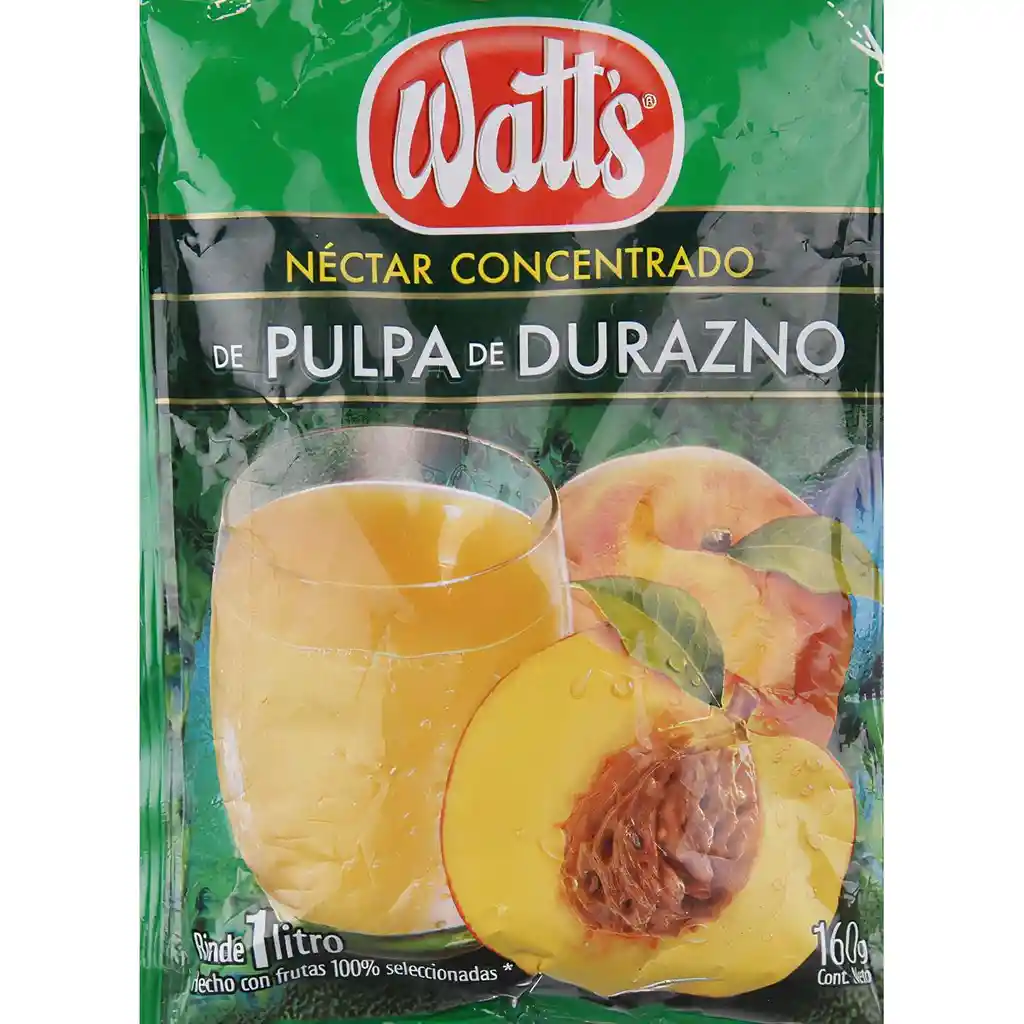 Watts Watt S Durazno Nectar Concentrado Bl Lv