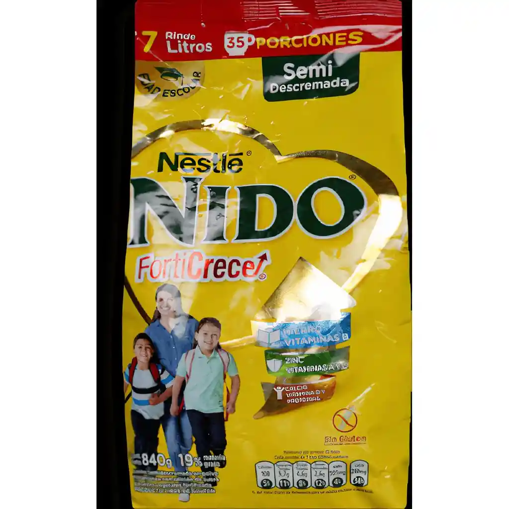 Nido Leche Forticrece Semidescremada