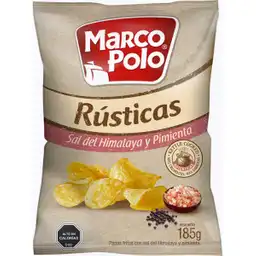 Marco Polo Papas Fritas Rusticas Sal del Himalaya y Pimienta