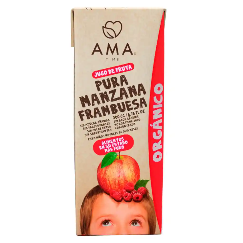 Ama Jugo Tetra Manzana Frambuesa