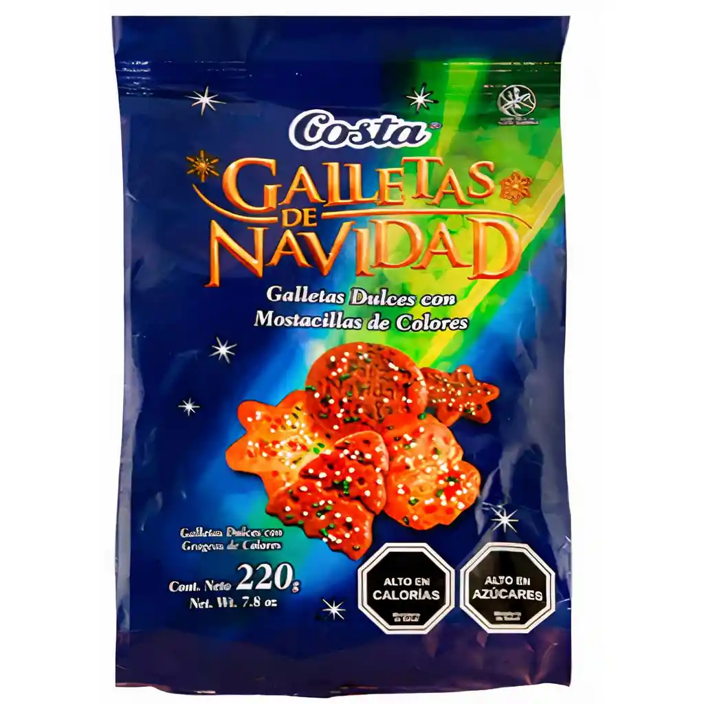 Costa Galletas Navidad 220 Gr