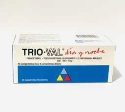 Trioval Antigripal Comprimidos Día y Noche