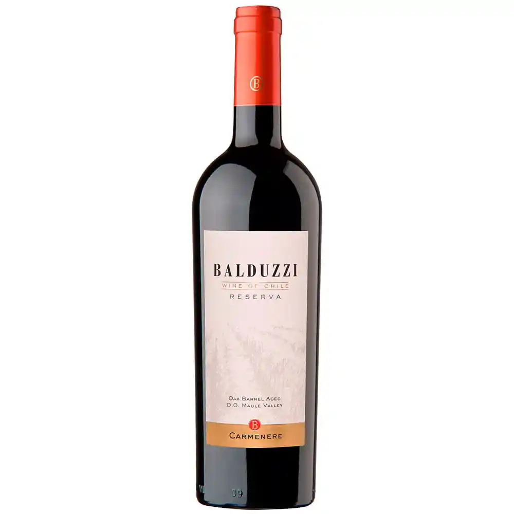 Balduzzi Vino Tinto Reserva Carmenere Botella