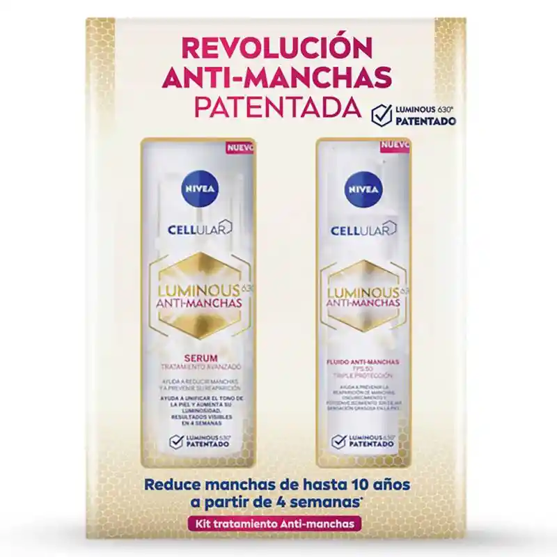 Nivea Cellular Pack Luminous Sérum 30 y Fluido