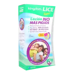 Kingdom Loción Lice con Peine