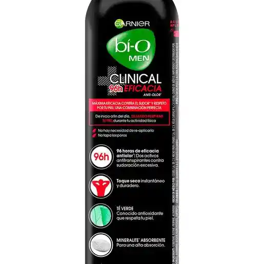 Bí-O Desodorante para Hombre Clinical Eficacia en Spray
