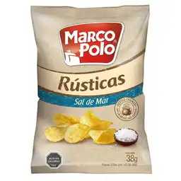 Marco Polo Papas Fritas Rusticas con Sal de Mar