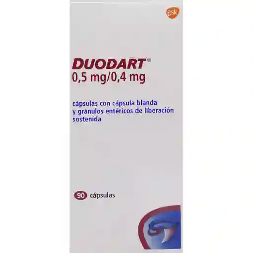 Duodart Hiperplasia Prostatica Benigna 0 5 0 4 Mg Cap 90