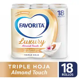 Favorita Luxury Papel Higiénico 18 Unidades