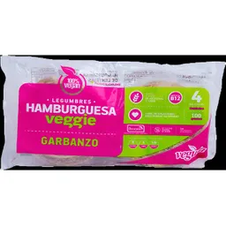 Hamburguesa de Garbanzo 90 Gm 4un