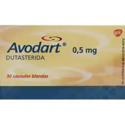 Avodart 0,5 mg Capsulas Blandas