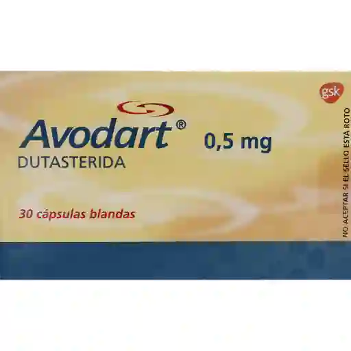 Avodart 0,5 mg Capsulas Blandas