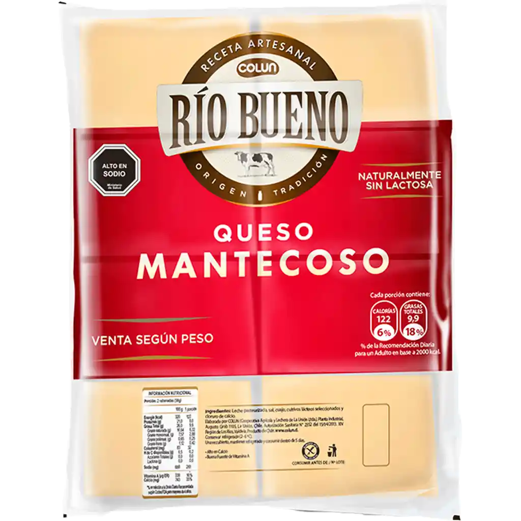 Rio Bueno Queso Mantecoso Lam Kg