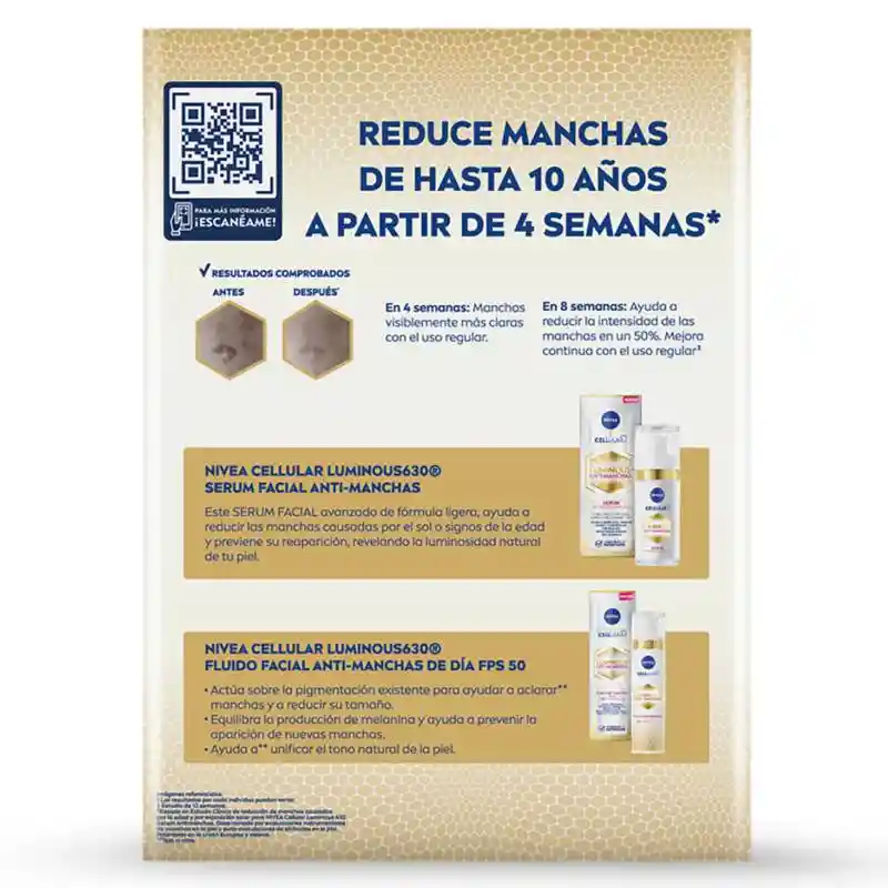 Nivea Cellular Pack Luminous Sérum 30 y Fluido