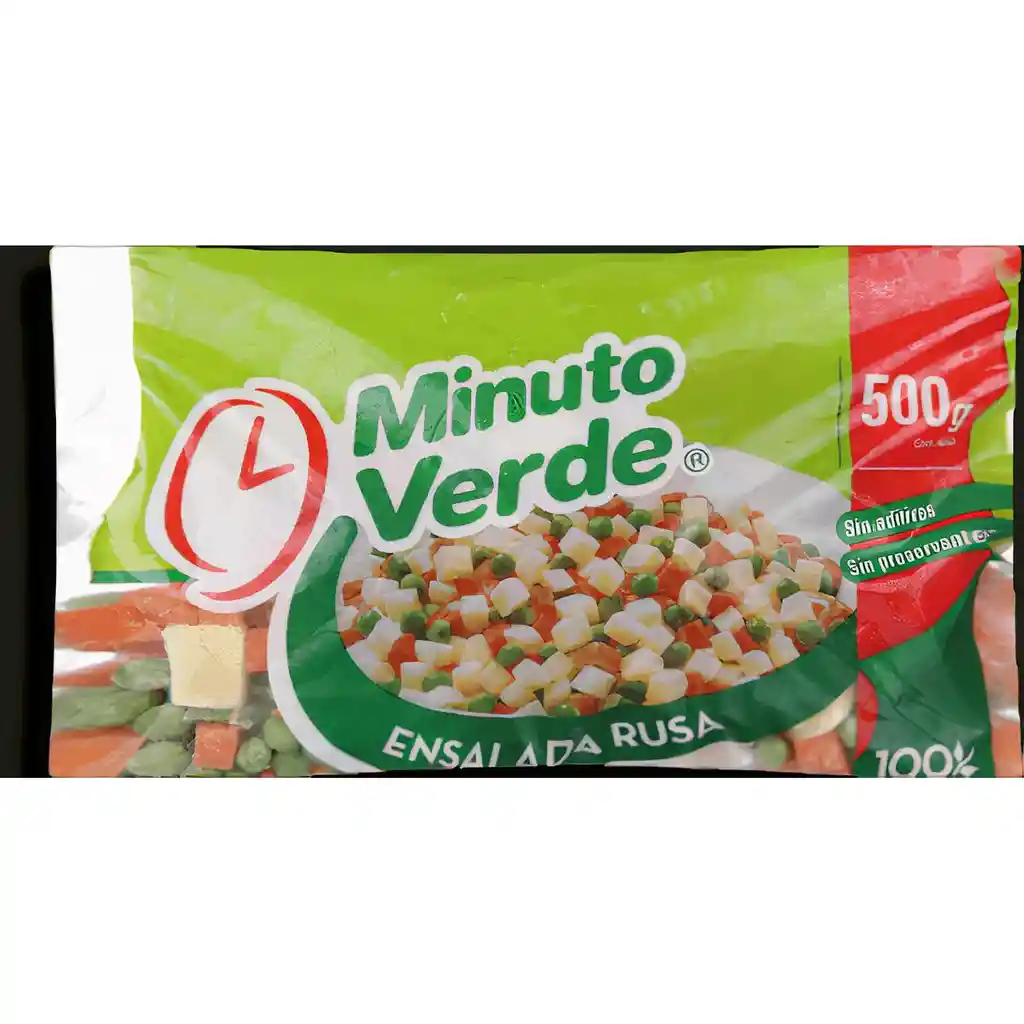 Minuto Verde Ensalada Rusa Congelada