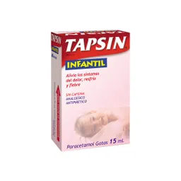 Tapsin Infantil Analgésico-Antipirético en Gotas Orales sin Cafeína