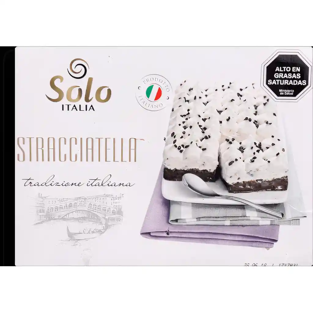 Solo Italia Stracciatella 6 Porciones