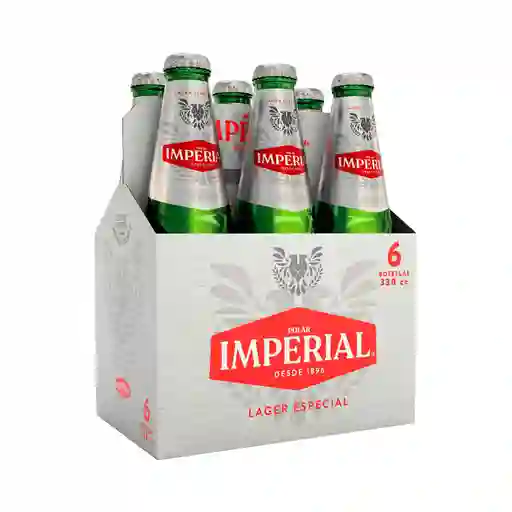 Imperial Cerveza Lager Especial en Botella 
