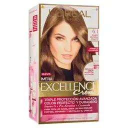 Loreal Paris-Excellence Tinte Capilar 6.1 Rubio Oscuro Cenizo