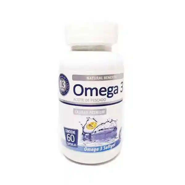 Natural Benefits Suplemento Alimenticio Omega 3