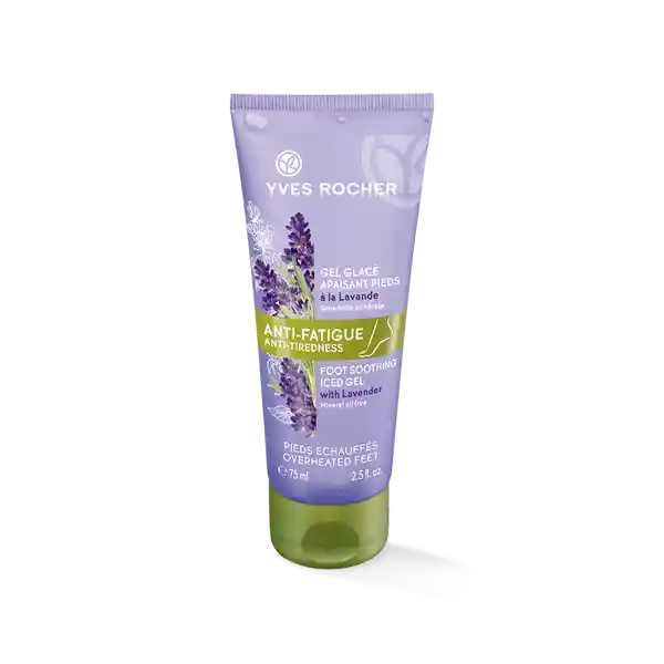 Yves Rocher Gel Frio Antifatiga de Pies Lavanda y Karité 75 mL