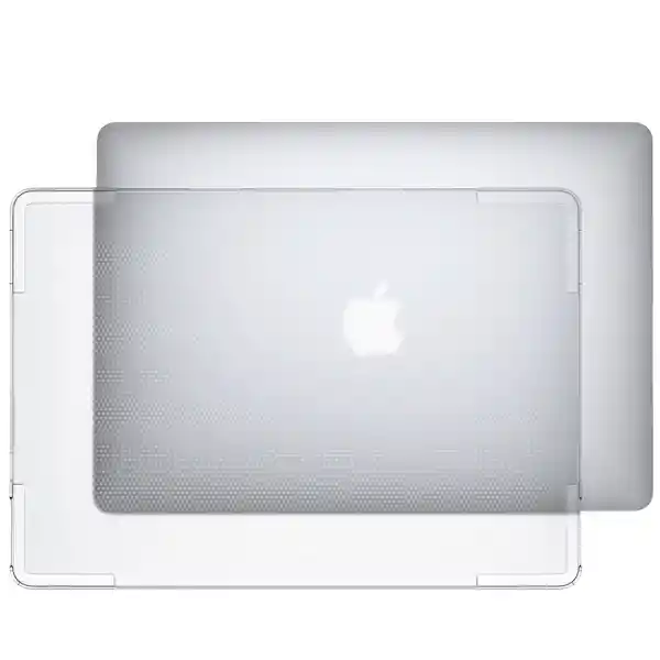 Tomtoc Carcasa Portátil Macbook Air 13'' Rígida Transparente