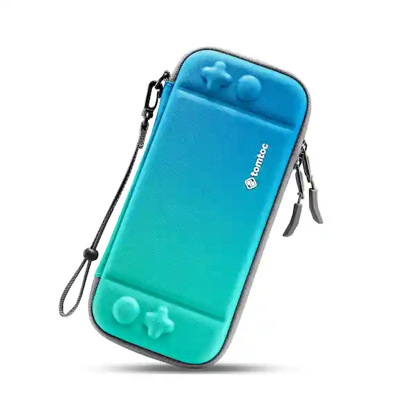 Nintendo Tomtoc Estuche Para Switch Ligero Ocean Blue