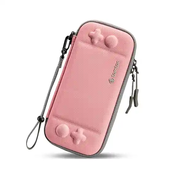 Nintendo Tomtoc Estuche Para Switch Lite Ligero Rojo Coral