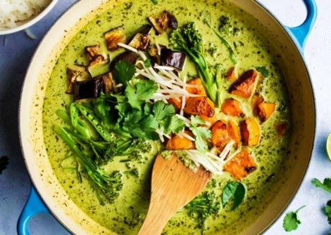 Curry Verde Vegetariano