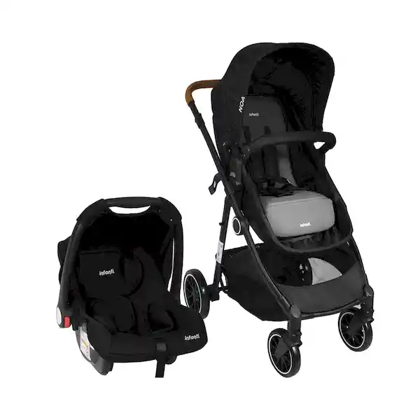 Infanti Coche Travel System Noa Black Grey MXZ-ED